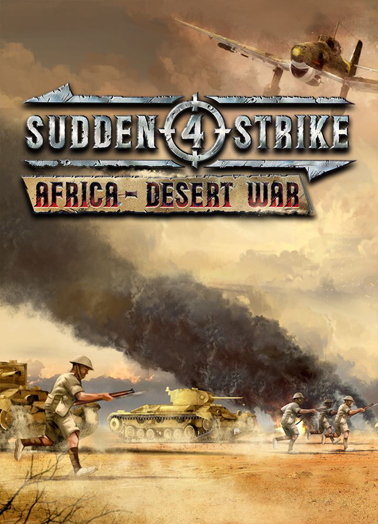 Обложка игры Sudden Strike 4: Africa - Desert War