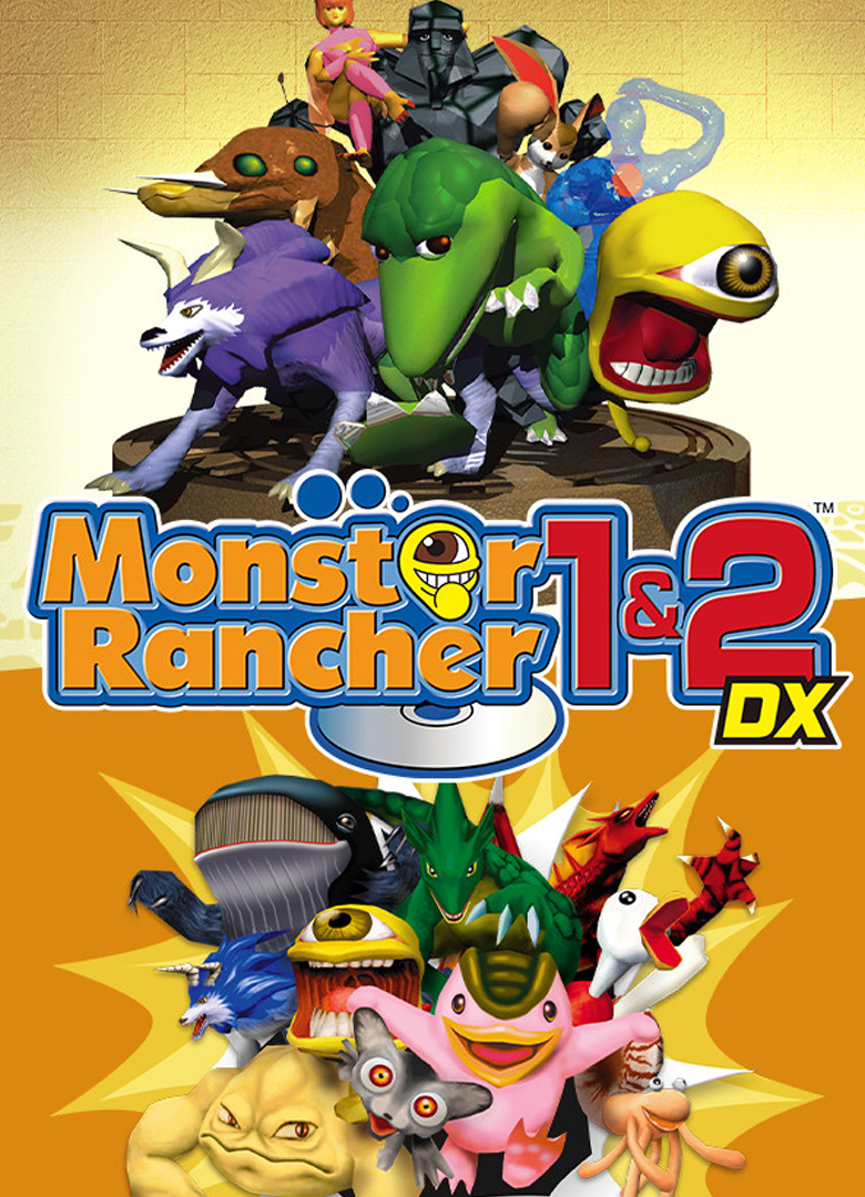 Обложка игры Monster Rancher 1 & 2 DX