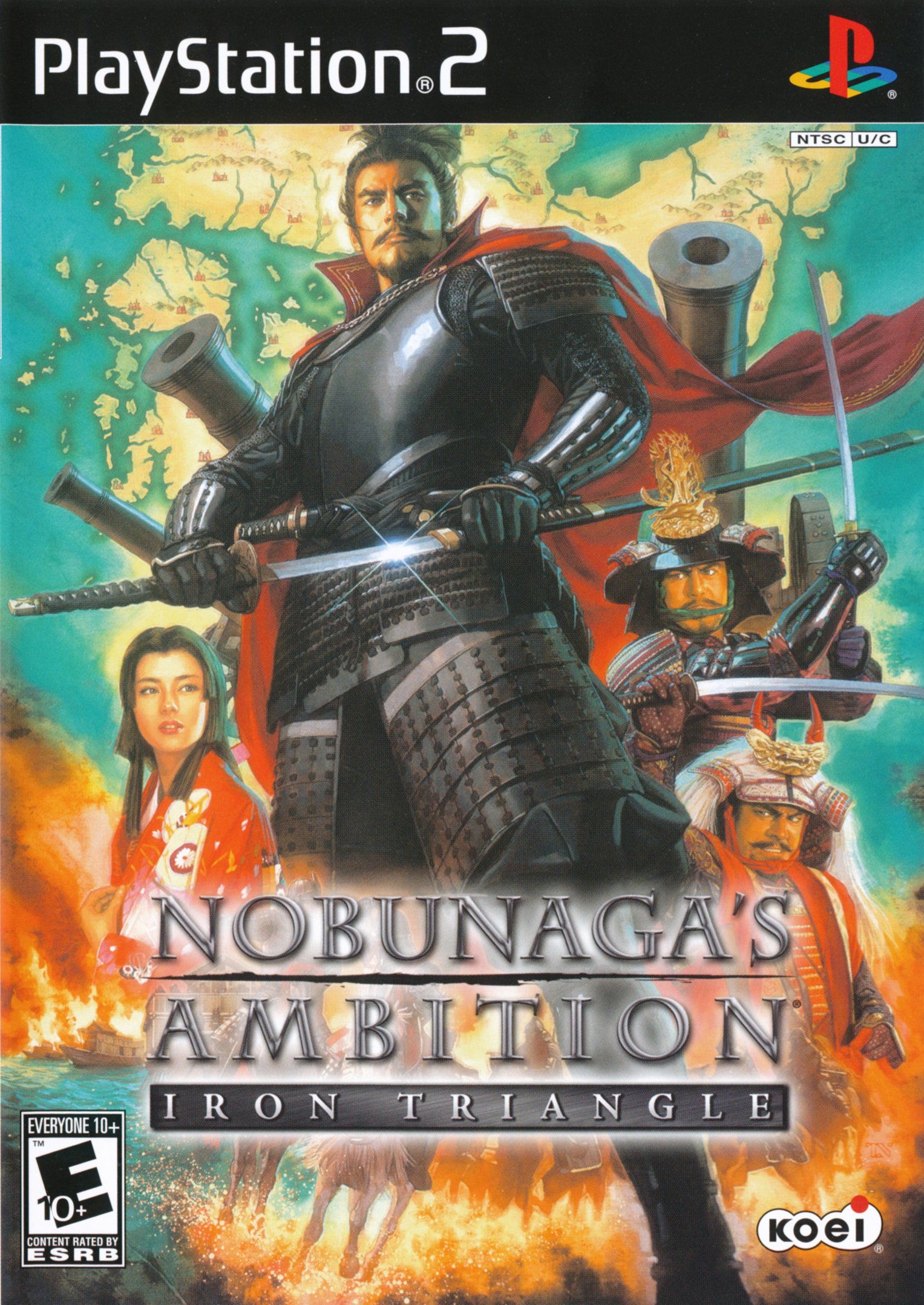 Обложка игры Nobunaga's Ambition: Iron Triangle