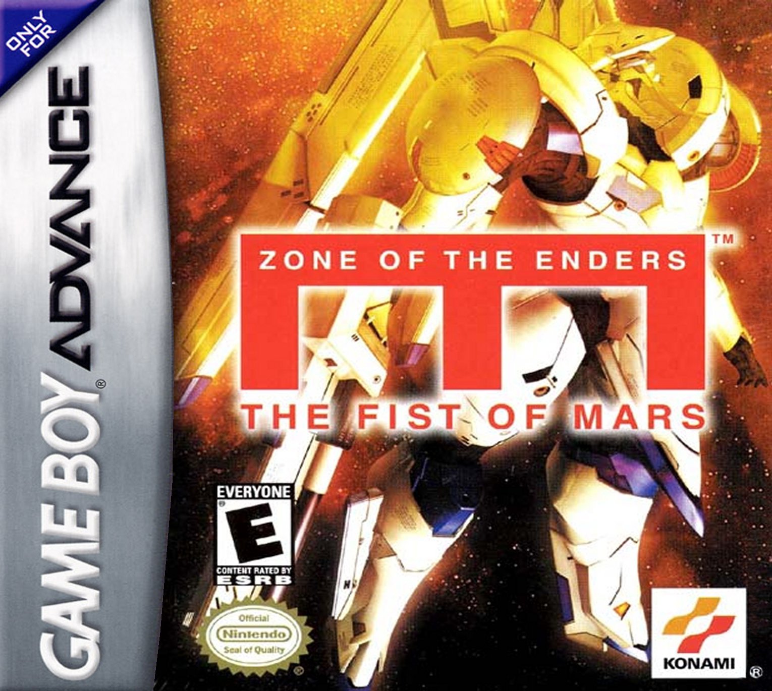 Обложка Zone of the Enders: The Fist of Mars
