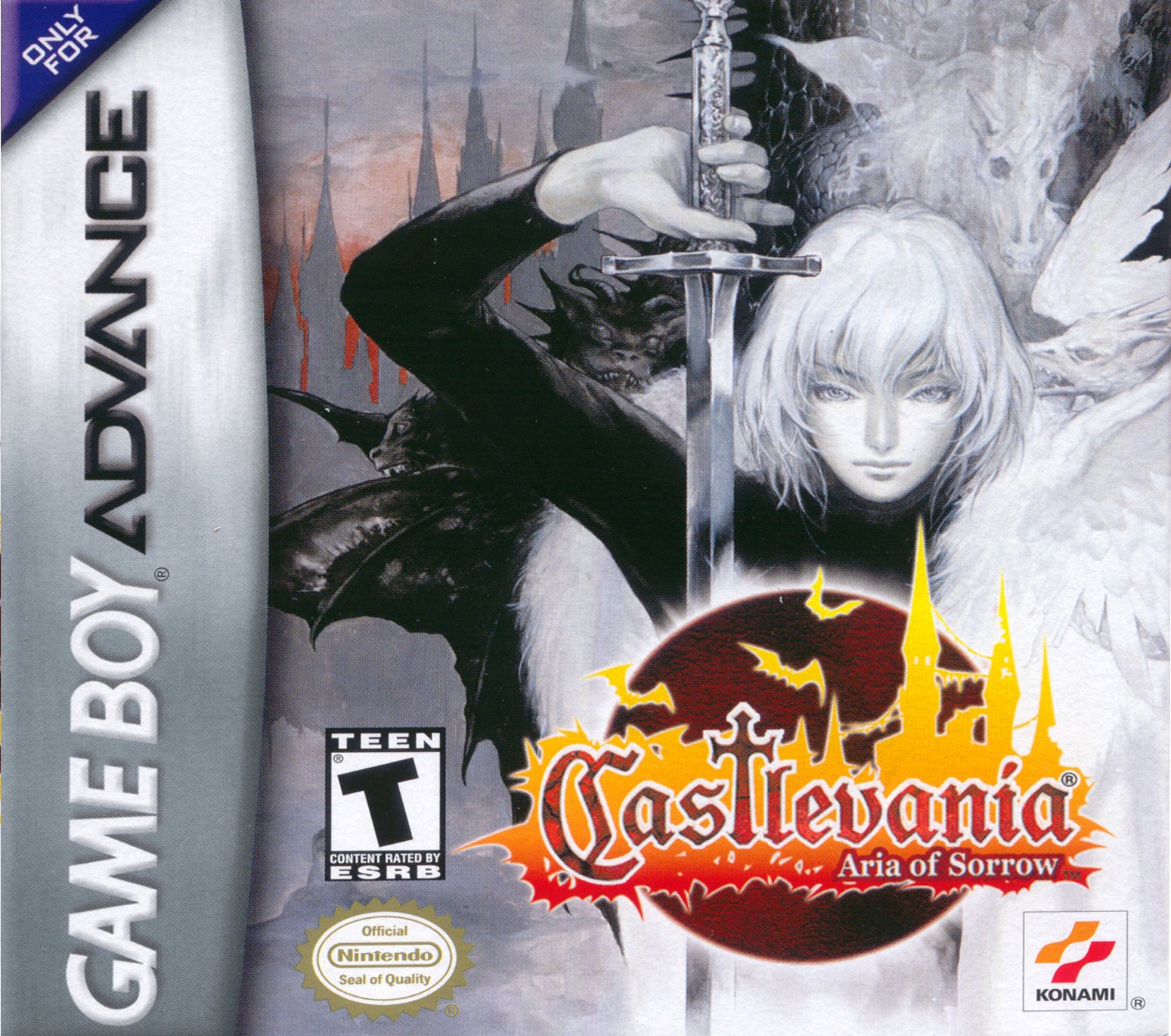 Обложка игры Castlevania: Aria of Sorrow