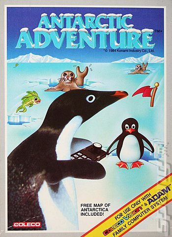 Обложка игры Antarctic Adventure