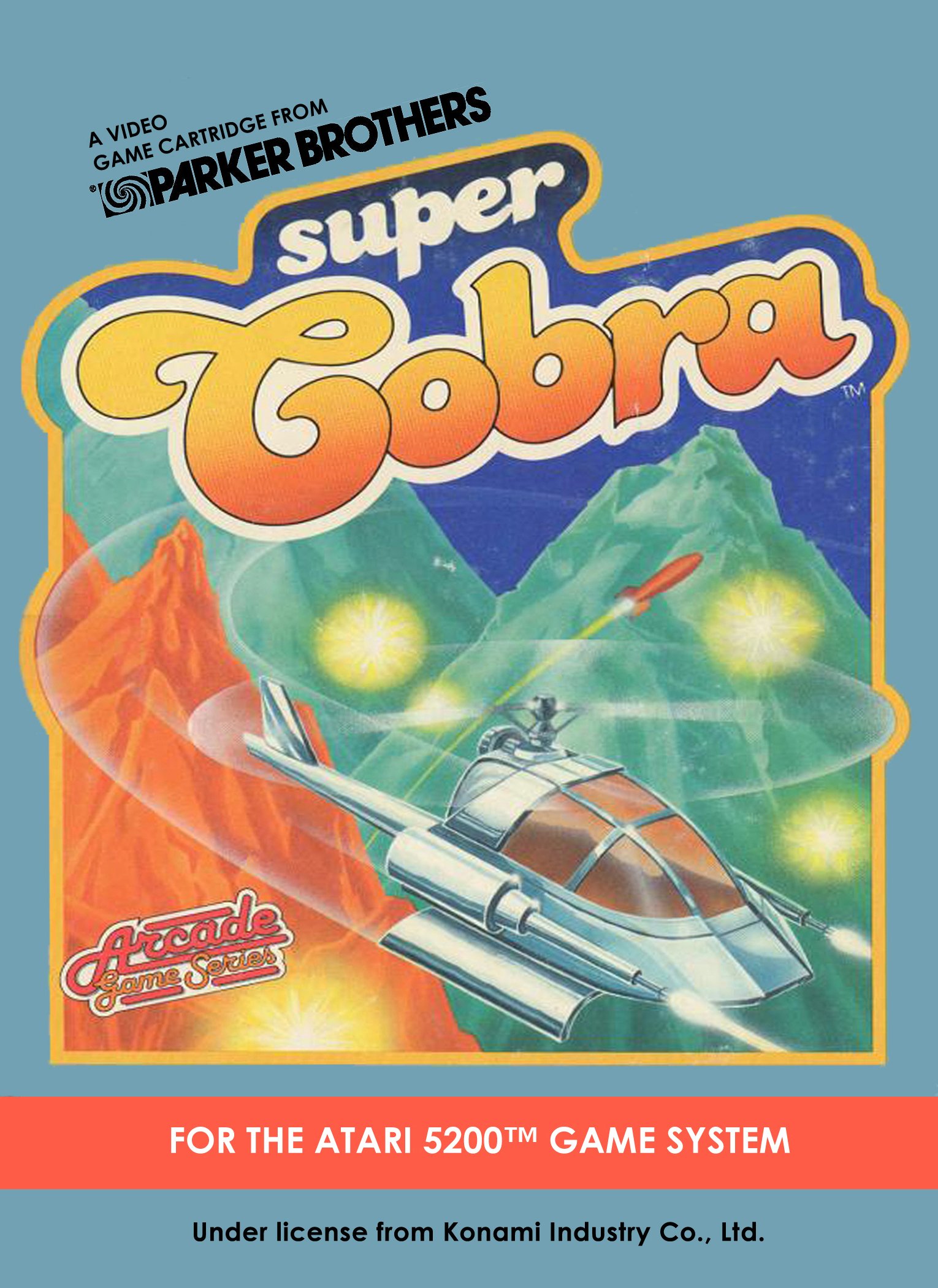 Обложка игры Super Cobra