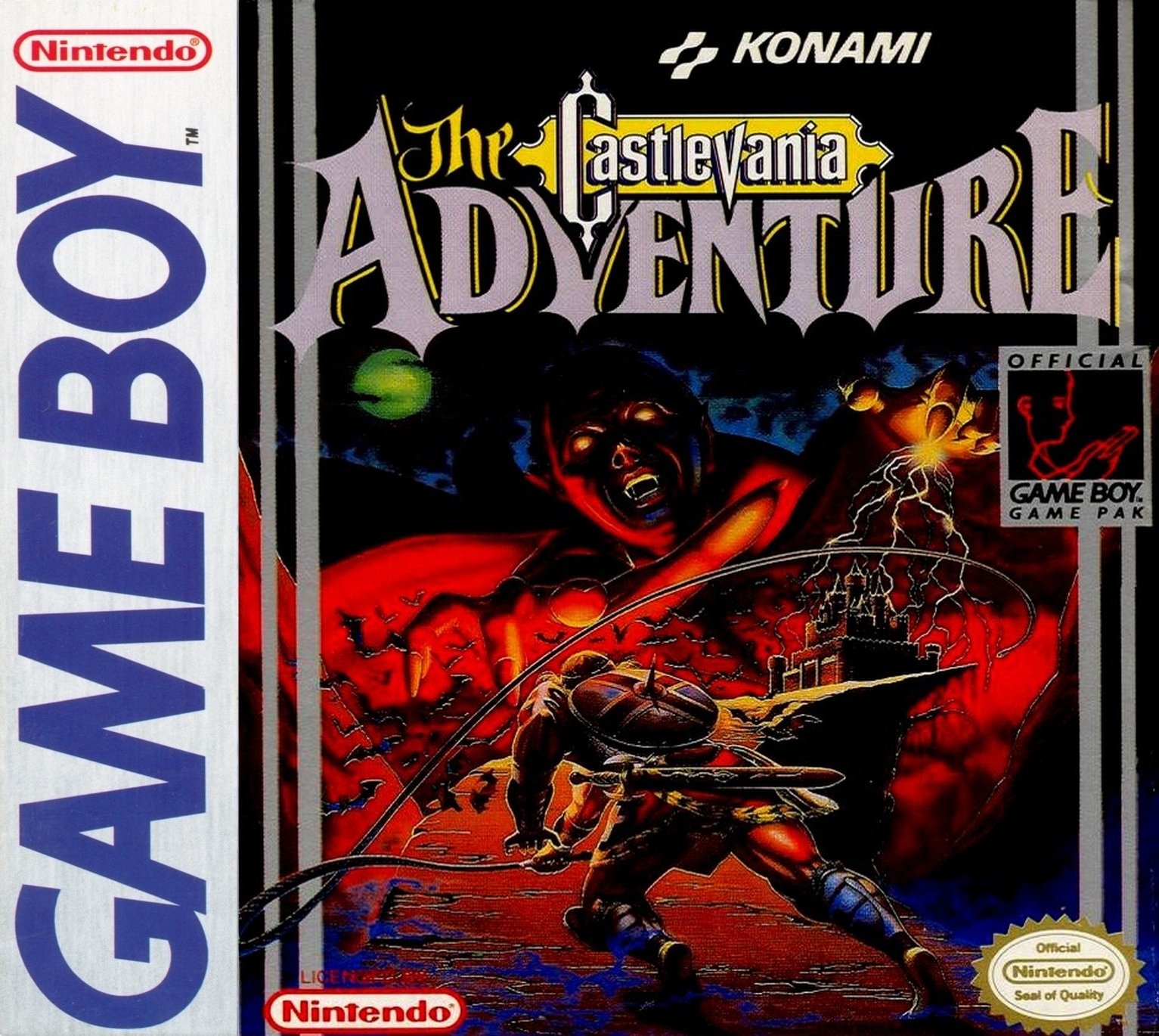 Обложка игры Castlevania: The Adventure