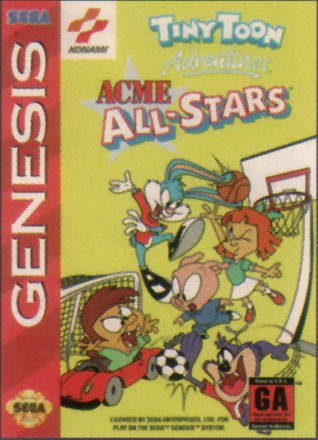 Обложка игры Tiny Toon Adventures: Acme All-Stars