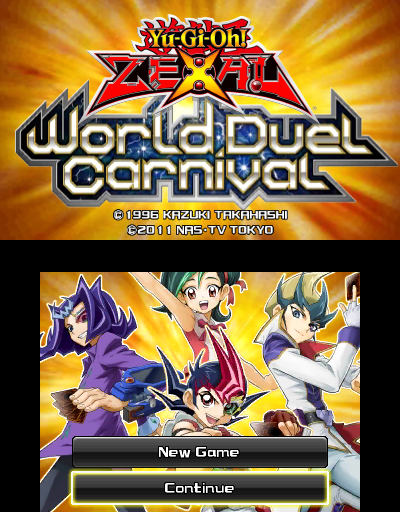 Обложка игры Yu-Gi-Oh! Zexal World Duel Carnival