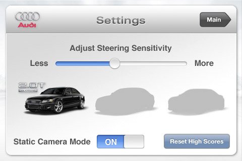 Скриншот из игры Audi A4 Driving Challenge - 4