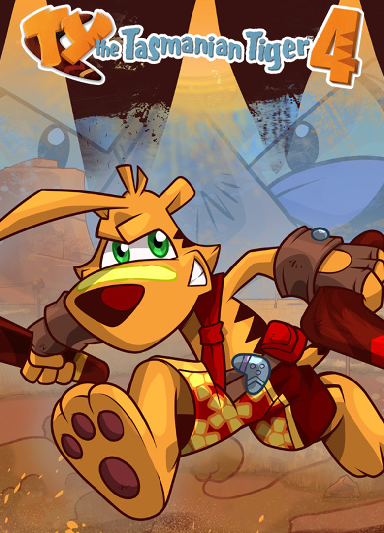 Обложка игры Ty the Tasmanian Tiger 4