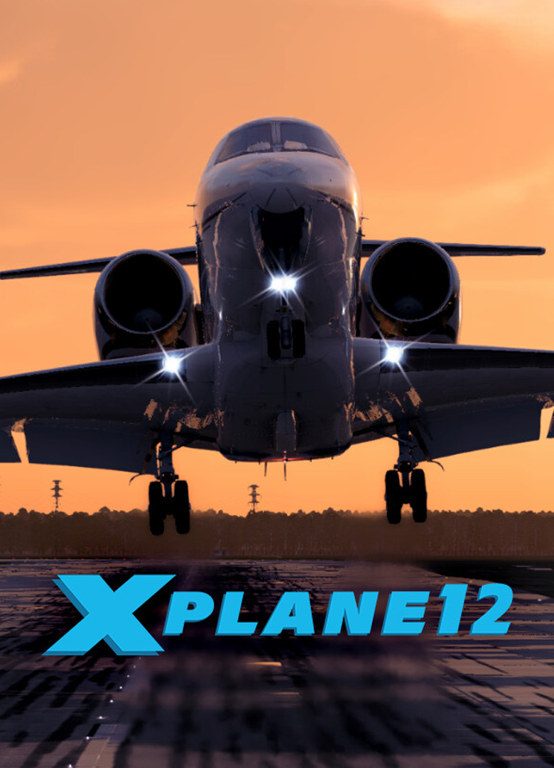 Обложка игры X-Plane 12