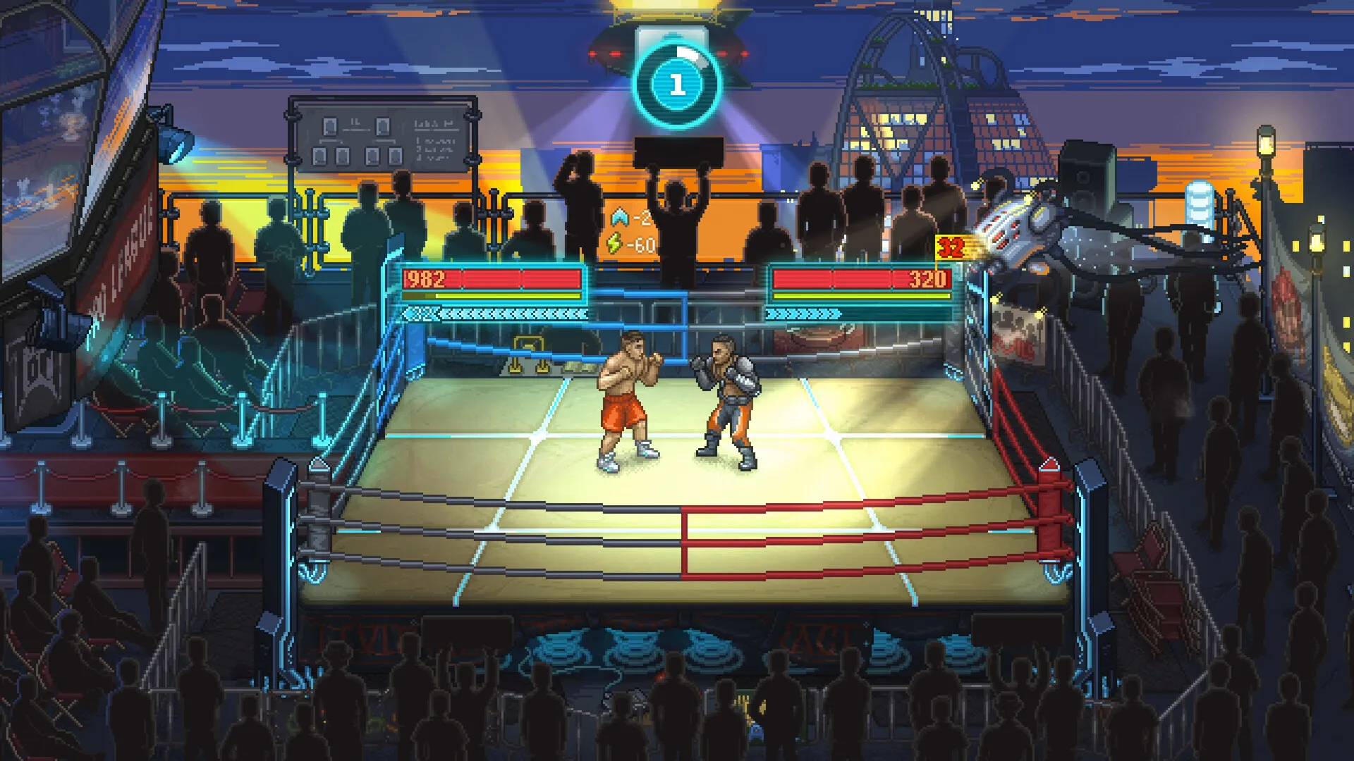 Скриншот из игры Punch Club 2: Fast Forward - 5