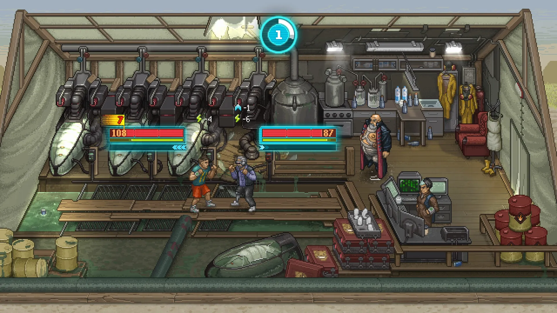 Скриншот из игры Punch Club 2: Fast Forward - 1