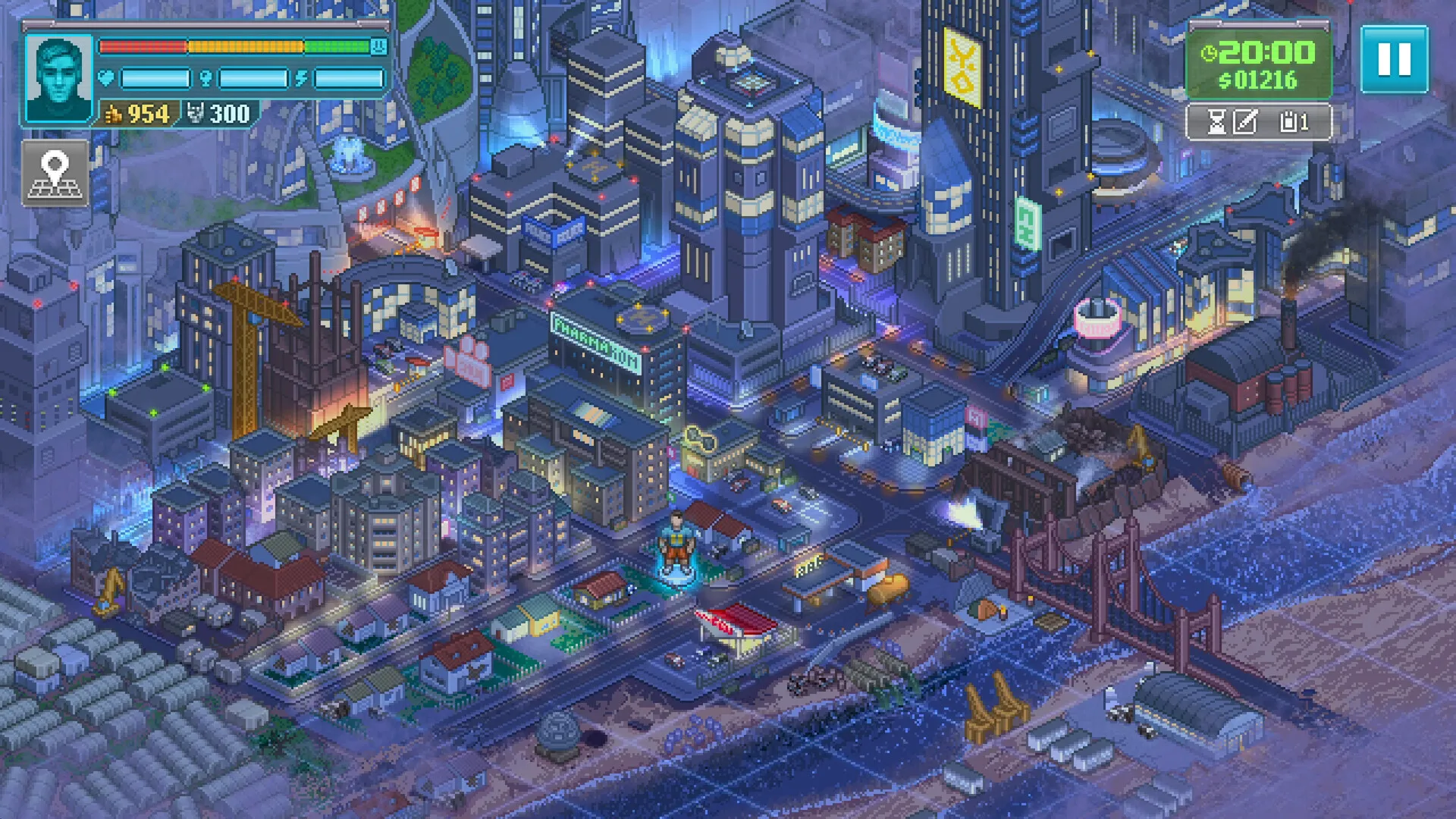 Скриншот из игры Punch Club 2: Fast Forward - 6
