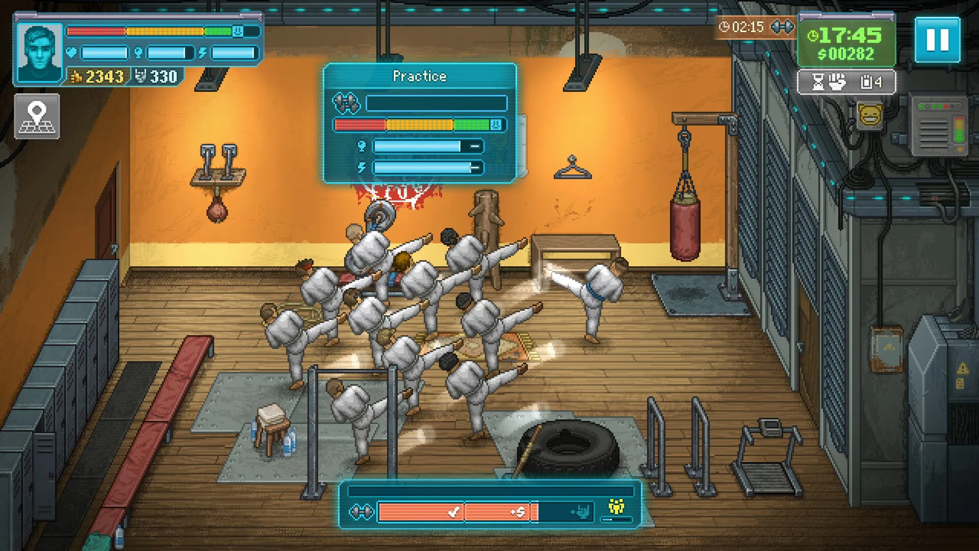Скриншот из игры Punch Club 2: Fast Forward - 9