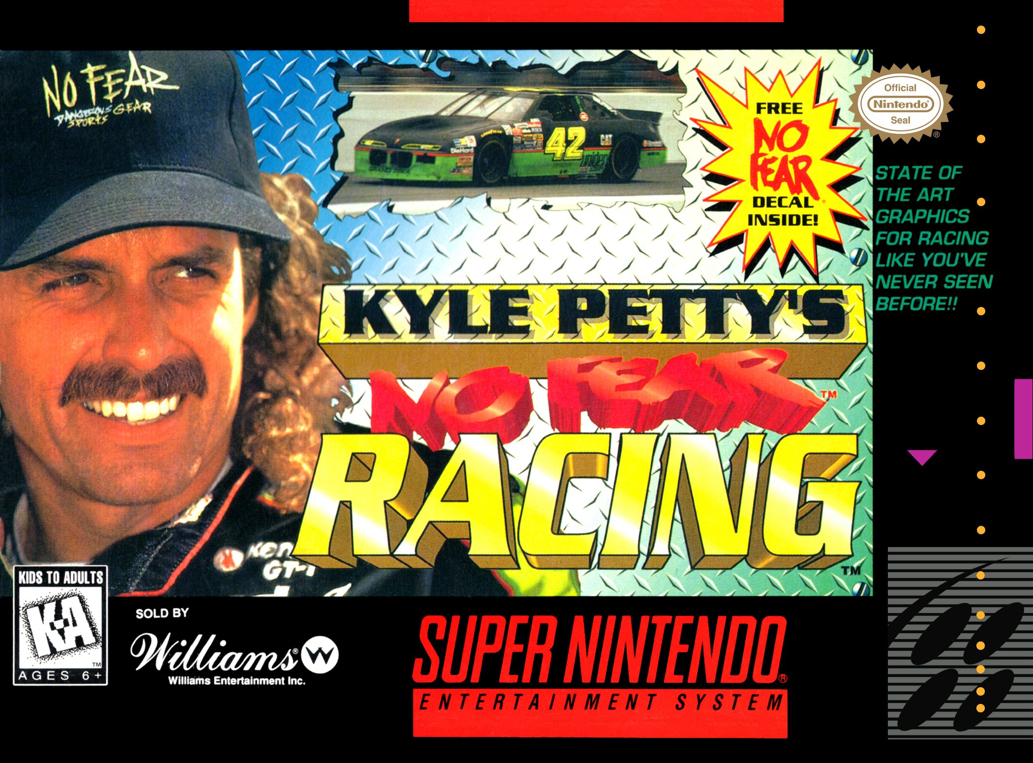 Обложка Kyle Petty's No Fear Racing