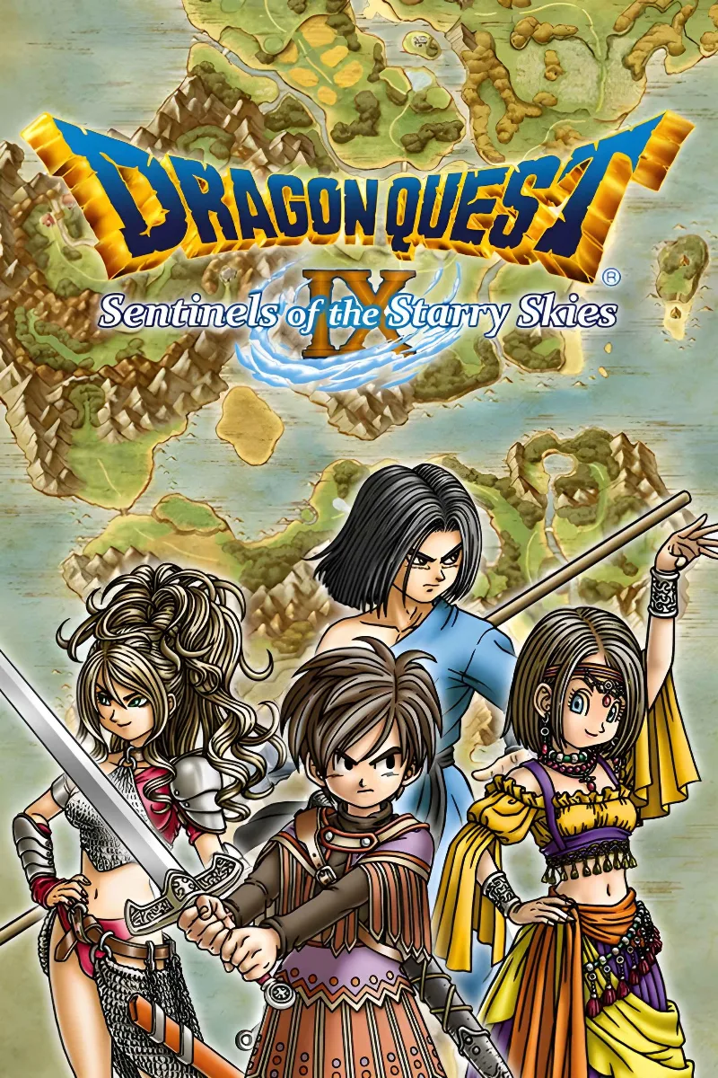 Обложка Dragon Quest IX