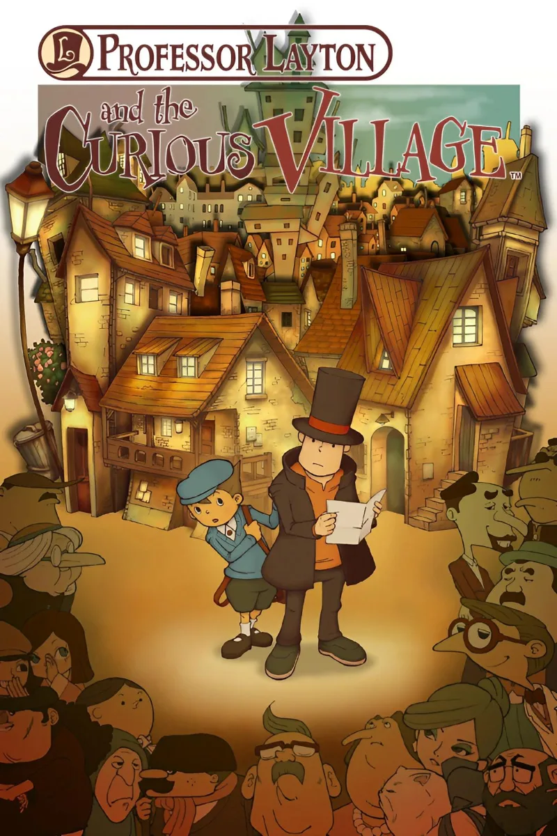 Обложка Professor Layton and the Curious Village