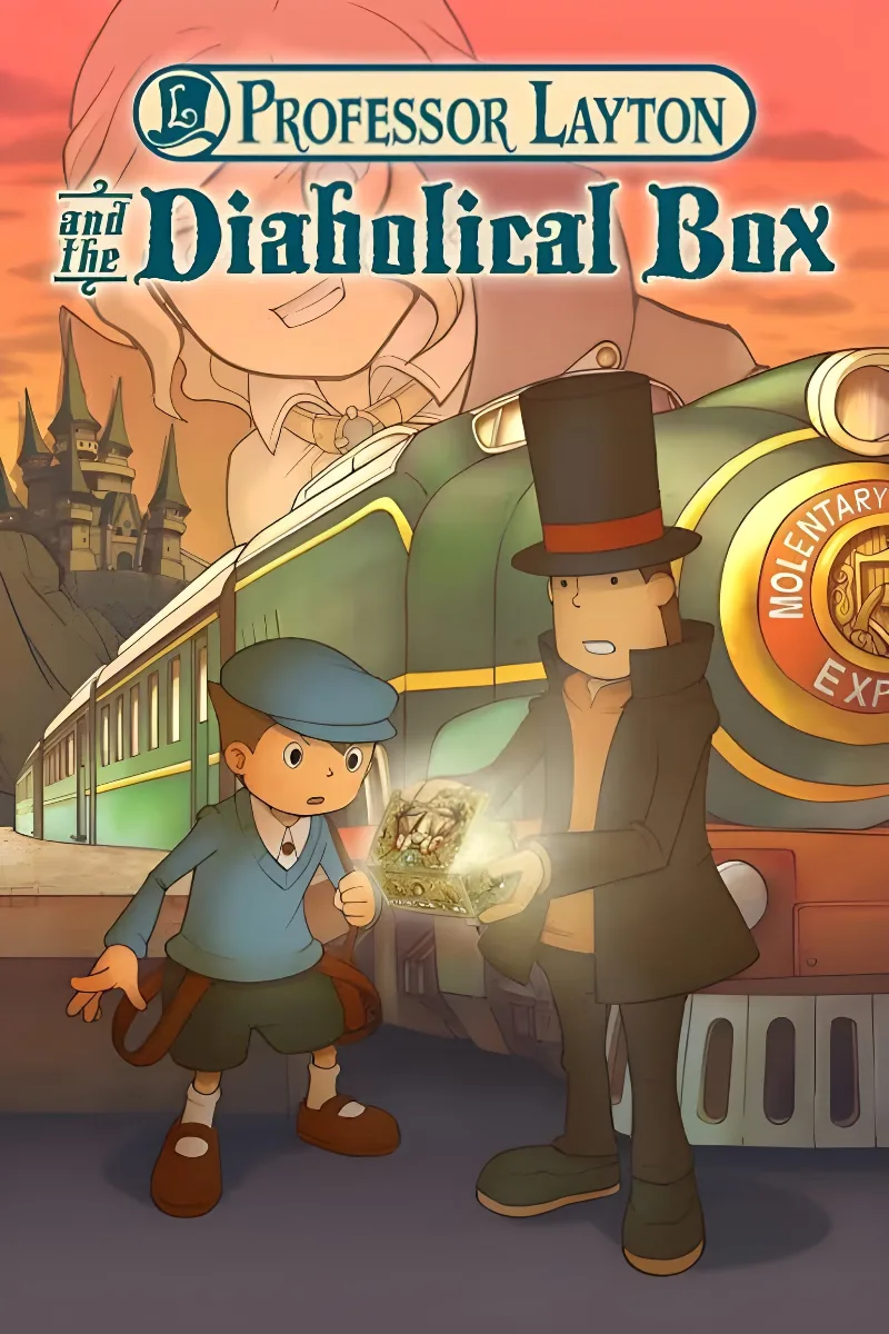 Обложка Professor Layton and The Diabolical Box