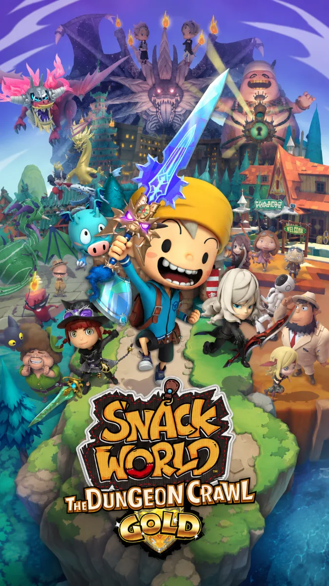 Обложка игры SNACK WORLD: THE DUNGEON CRAWL — GOLD