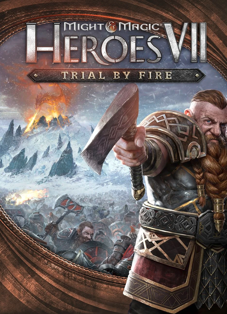 Обложка игры Might and Magic: Heroes 7 - Trial by Fire
