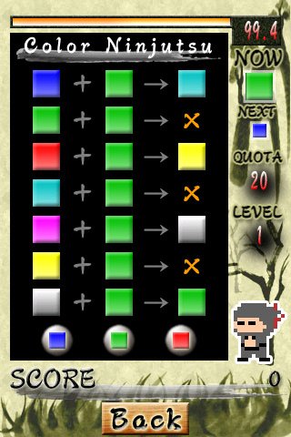 Скриншот из игры Color Ninjutsu Puzzle - 2
