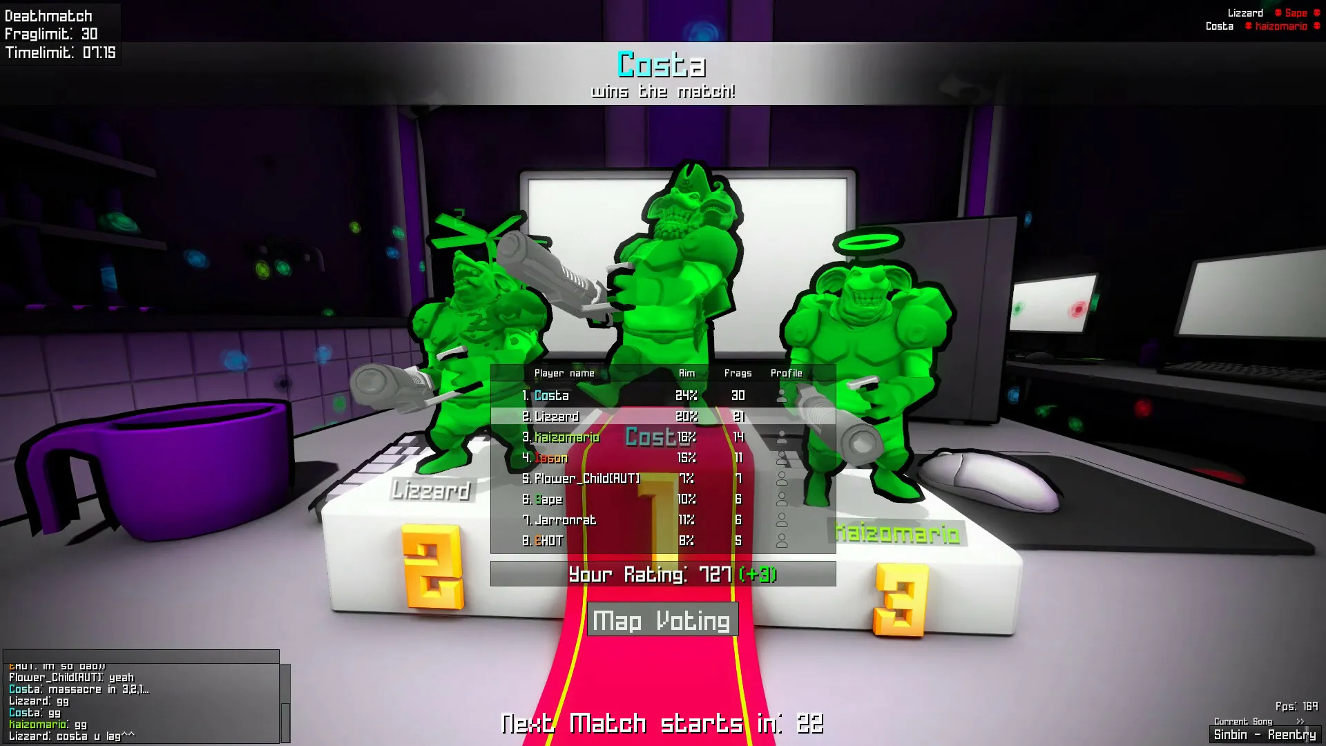 Скриншот из игры Ratz Instagib - 4