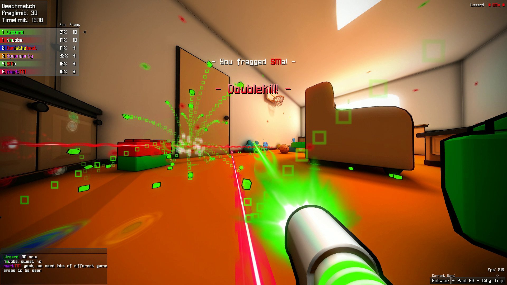 Скриншот из игры Ratz Instagib - 1