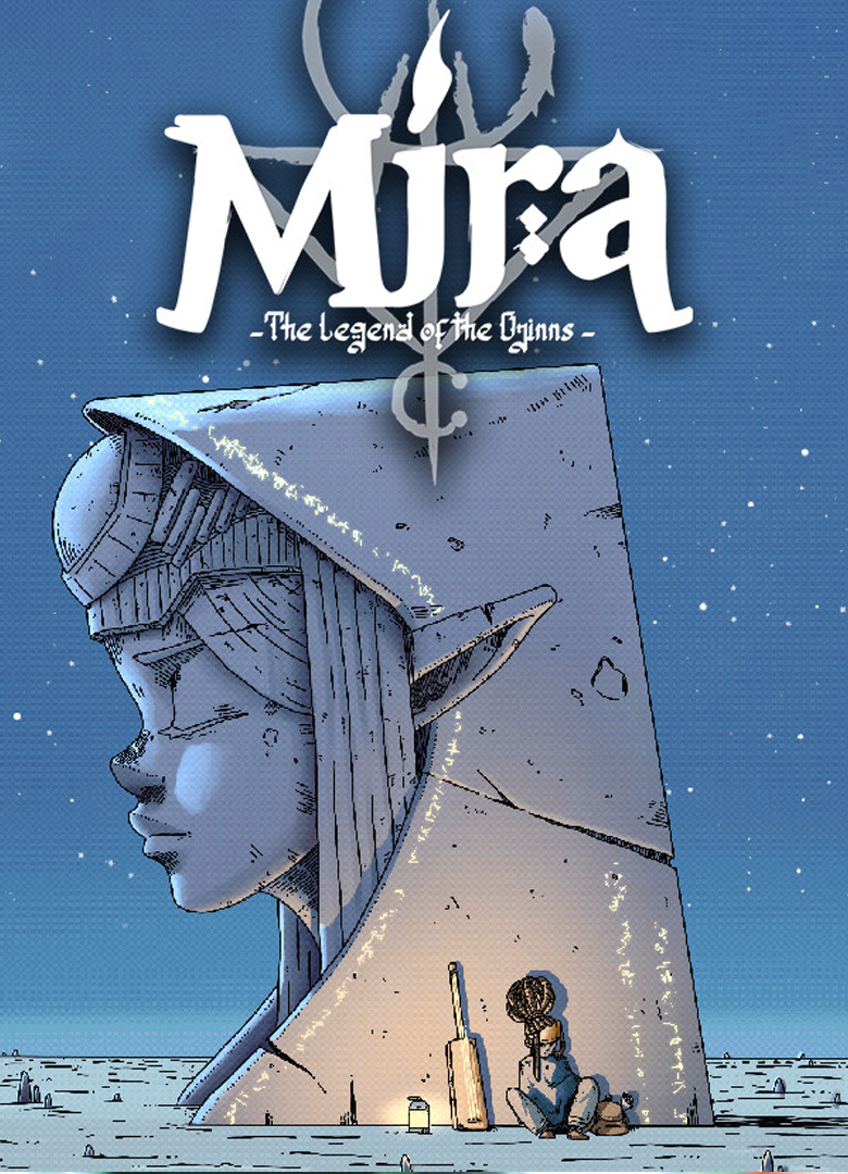 Обложка Mira and the Legend of the Djinns