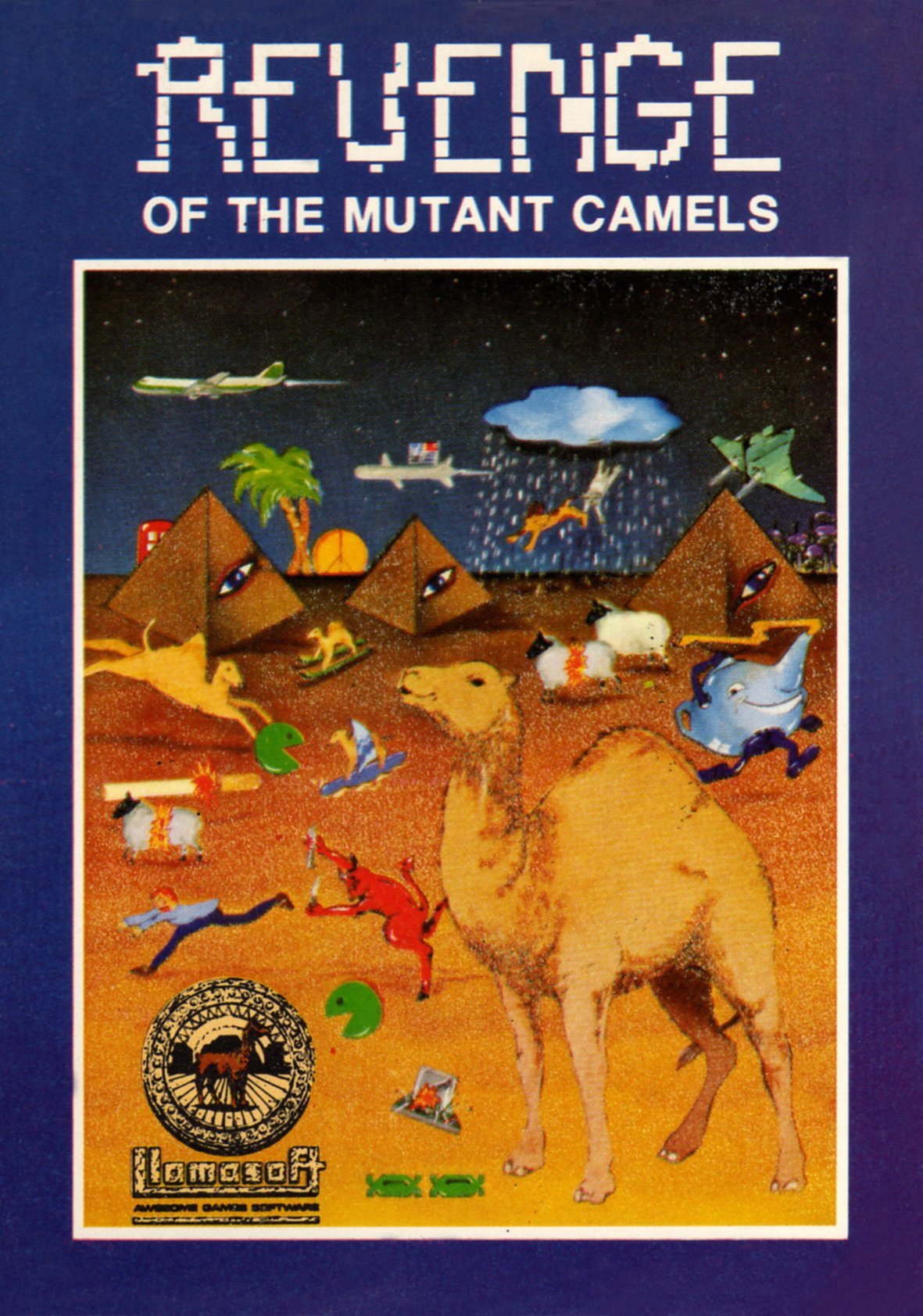 Обложка игры Revenge of the Mutant Camels