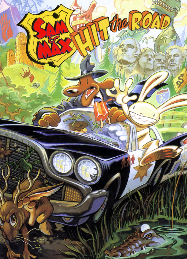 Обложка Sam & Max Hit the Road