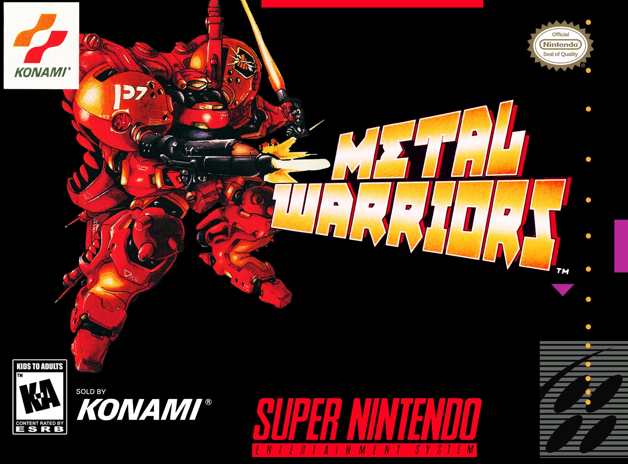 Обложка игры Metal Warriors