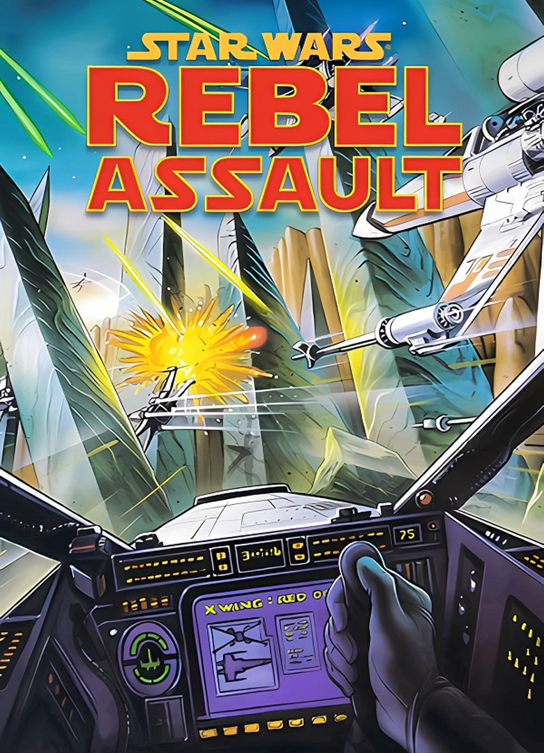 Обложка игры Star Wars: Rebel Assault