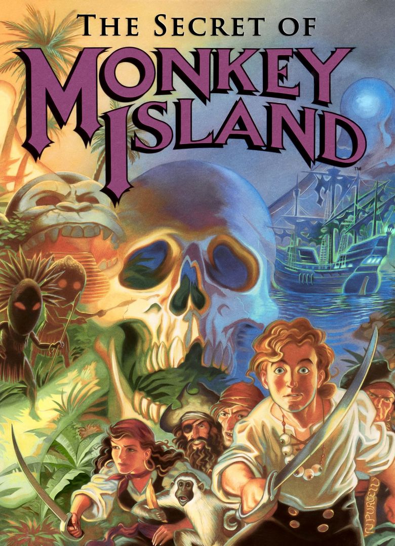 Обложка The Secret of Monkey Island
