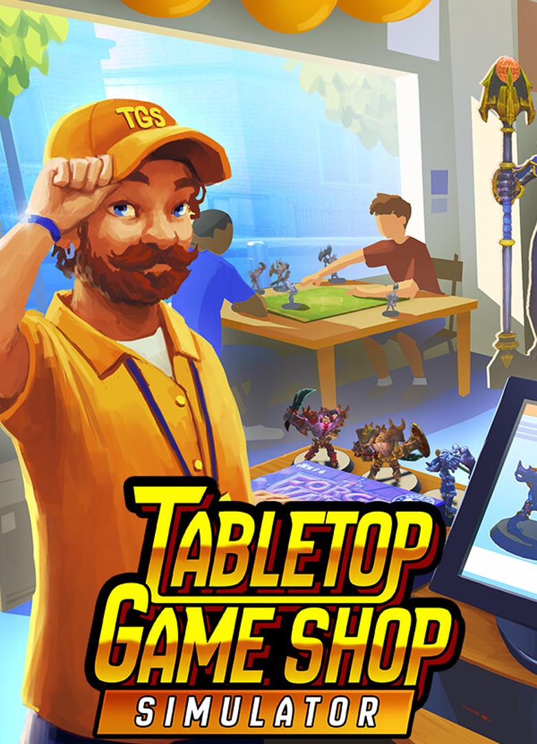 Обложка игры Tabletop Game Shop Simulator