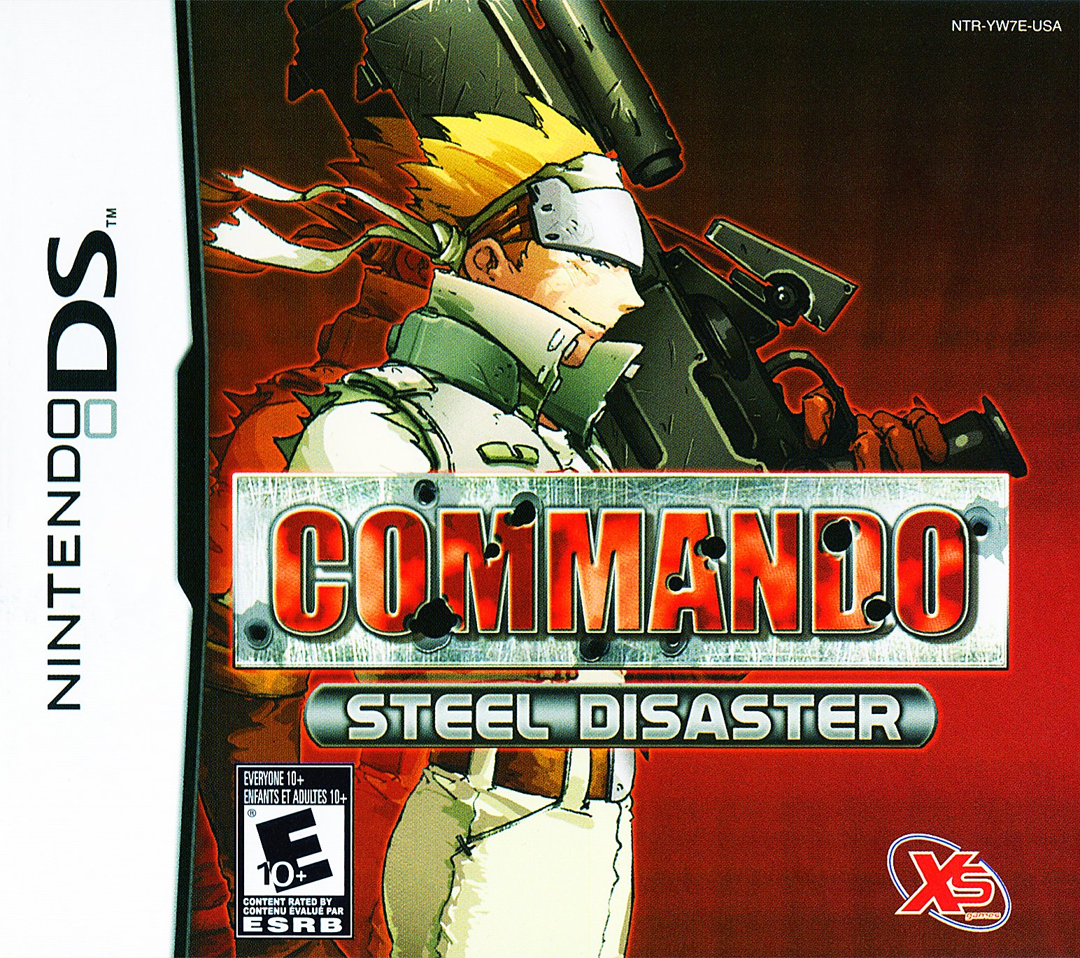 Обложка Commando Steel Disaster