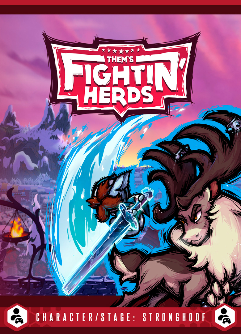 Обложка игры Them's Fightin' Herds - Stronghoof