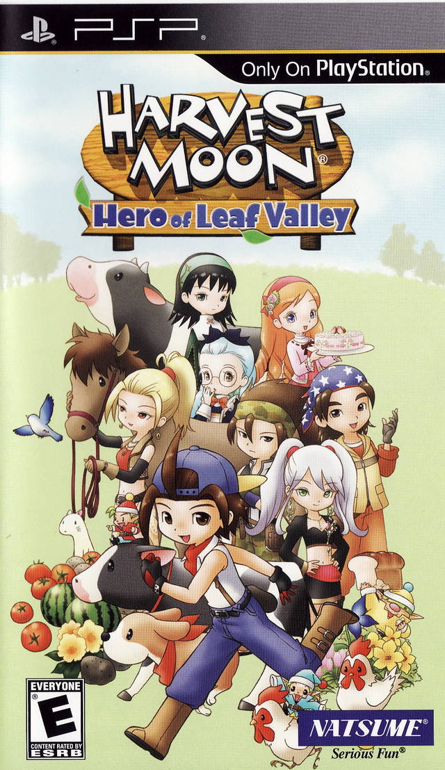 Обложка игры Harvest Moon: Hero of Leaf Valley