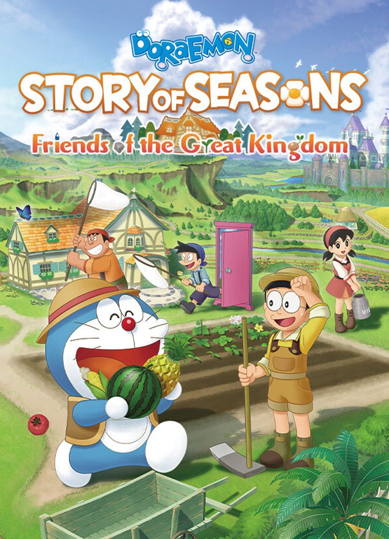 Обложка игры Doraemon Story of Seasons: Friends of the Great Kingdom