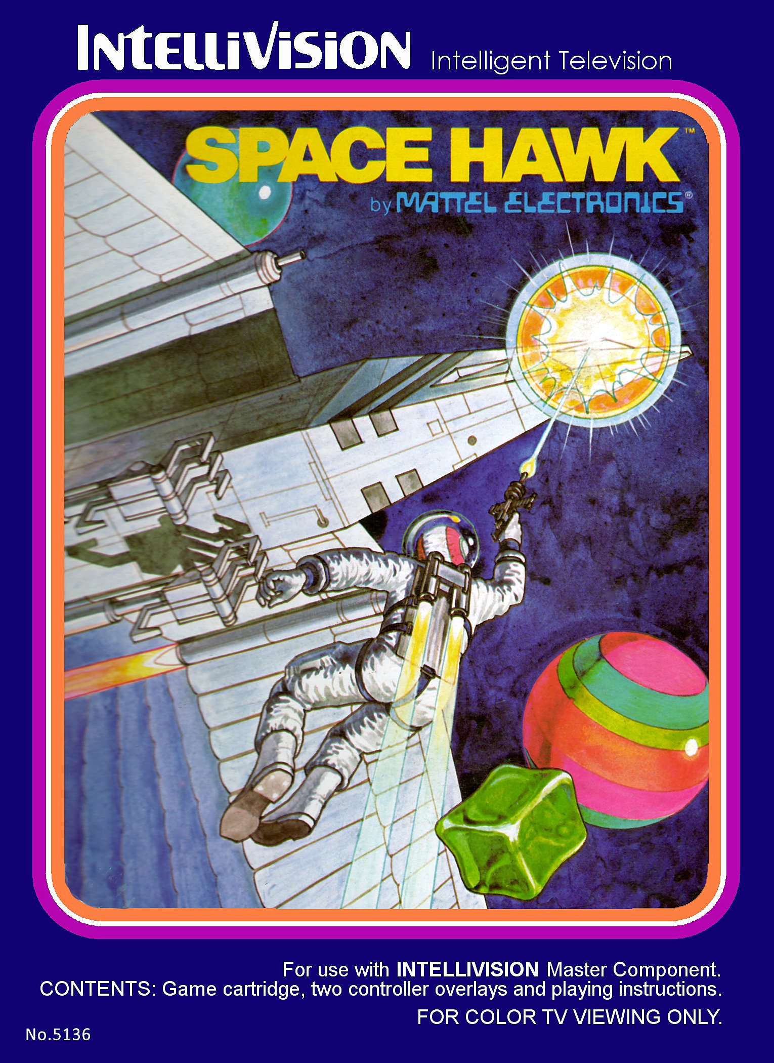 Обложка игры Space Hawk