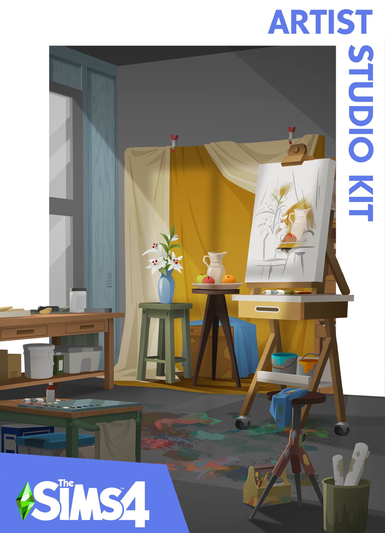 Обложка игры The Sims 4: Artist Studio