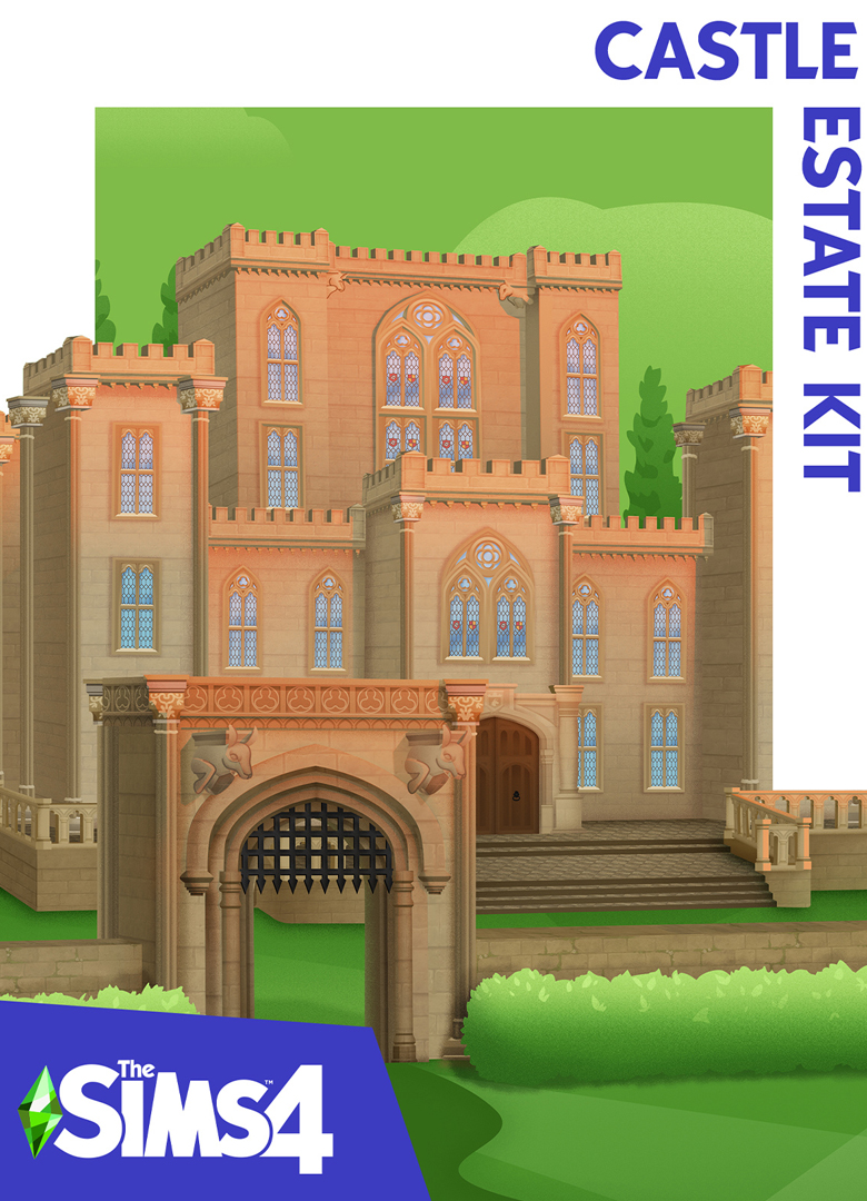 Обложка игры The Sims 4: Castle Estate