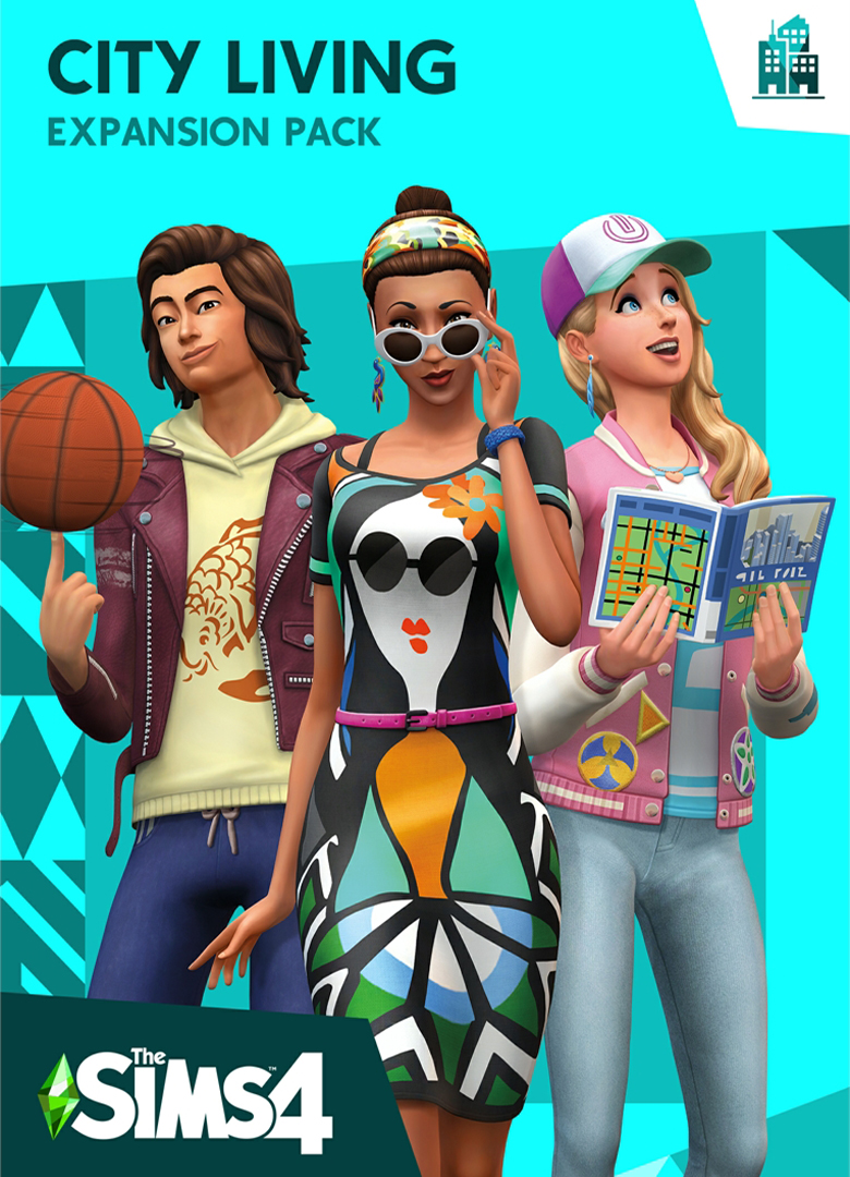 Обложка игры The Sims 4: City Living