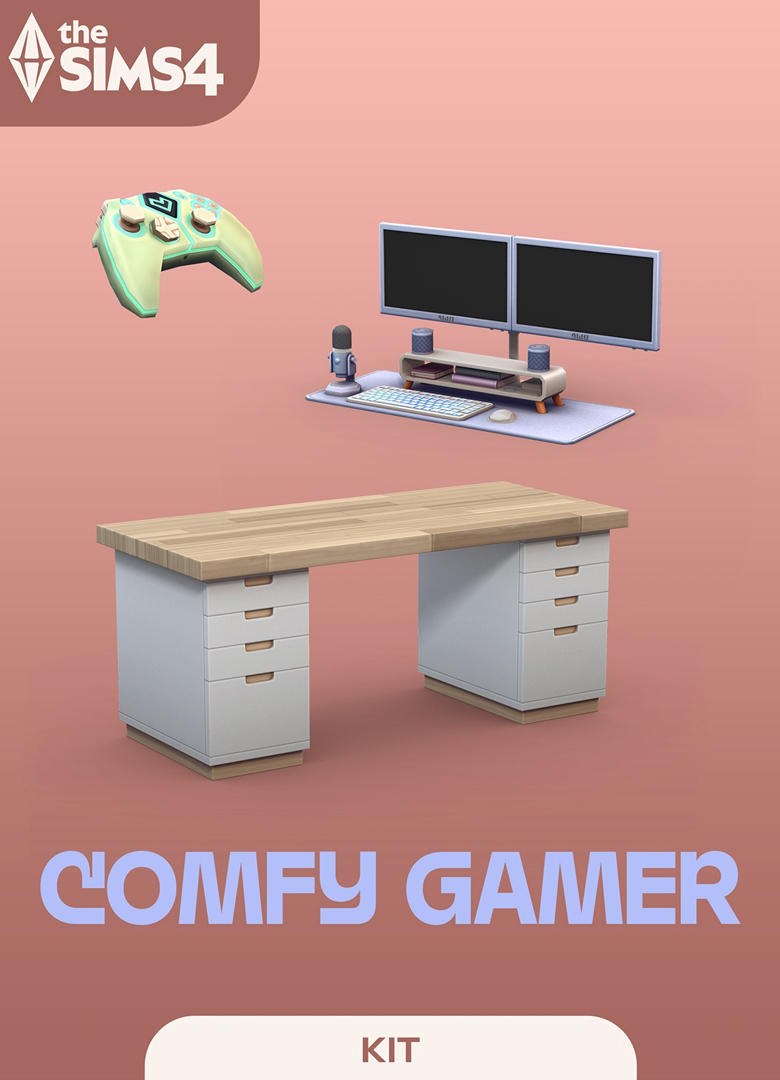 Обложка The Sims 4: Comfy Gamer