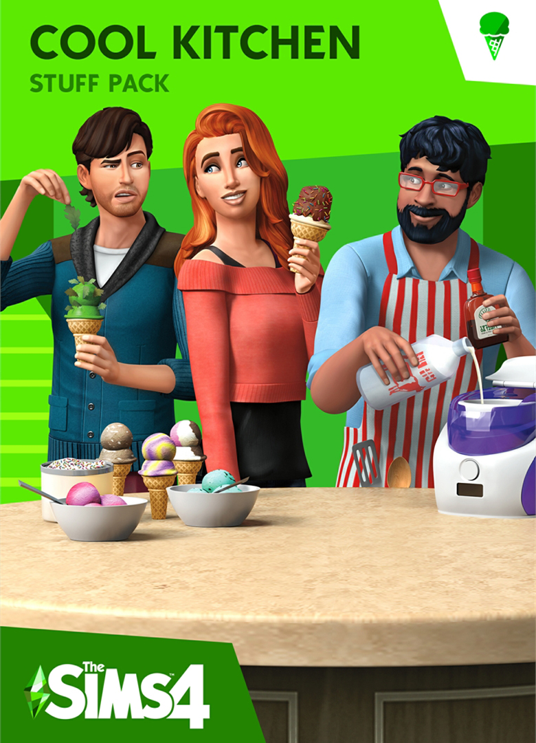 Обложка игры The Sims 4: Cool Kitchen