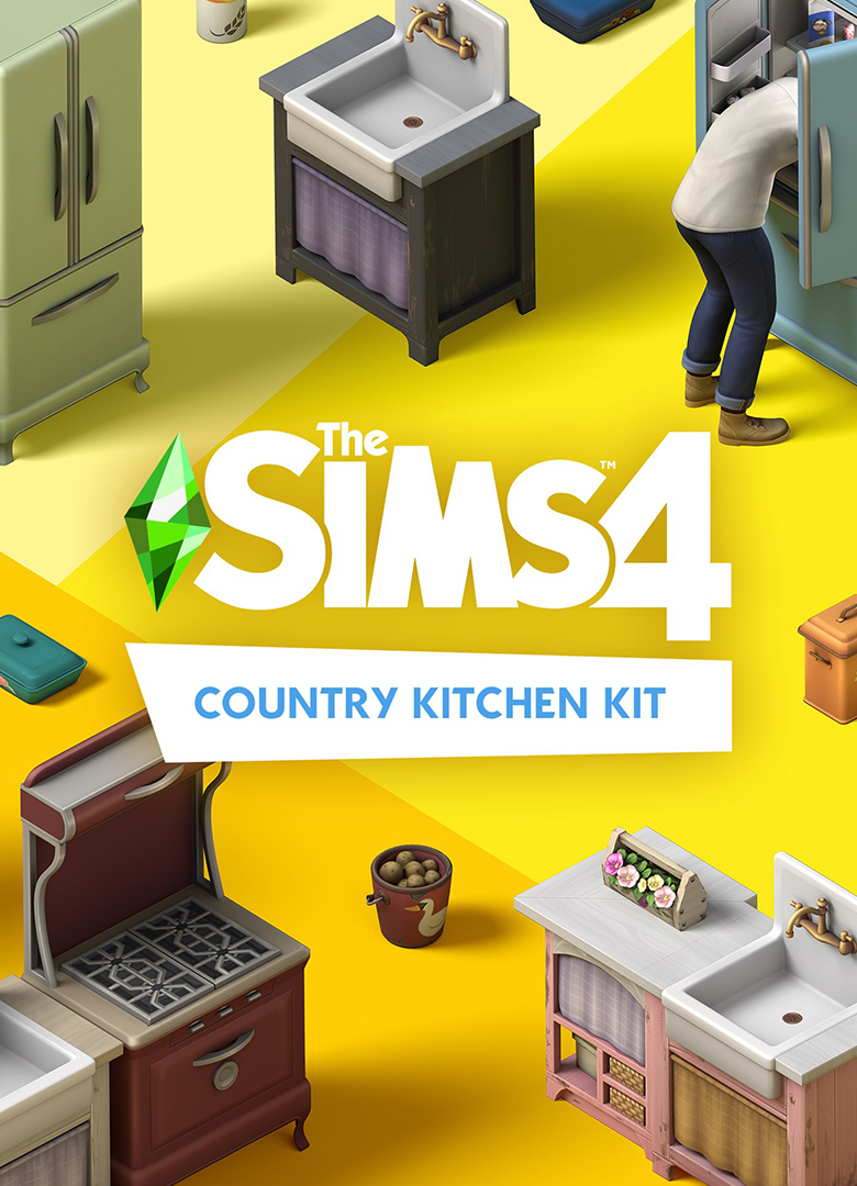 Обложка игры The Sims 4: Country Kitchen