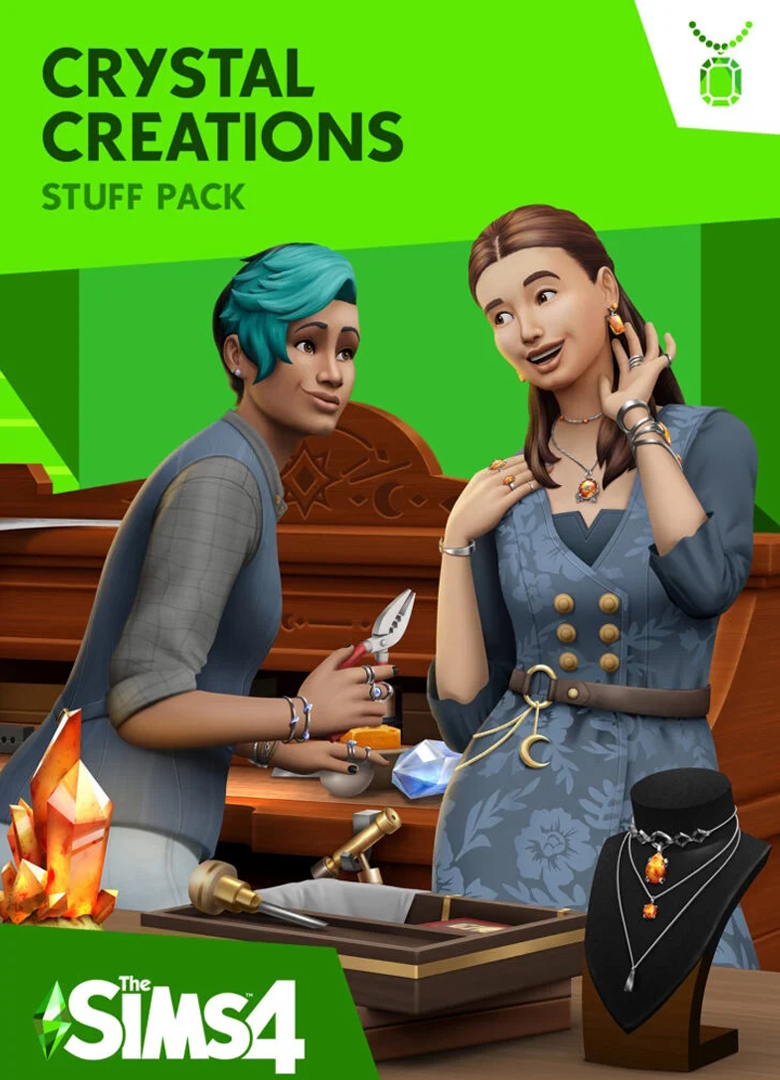 Обложка игры The Sims 4: Crystal Creations
