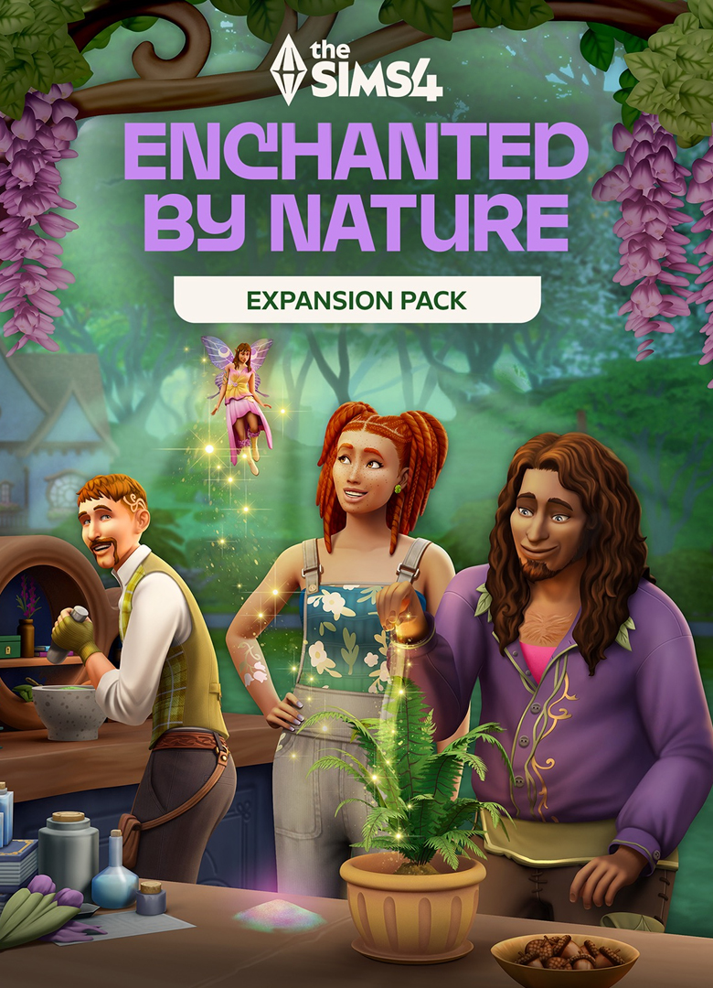 Обложка игры The Sims 4: Enchanted by Nature