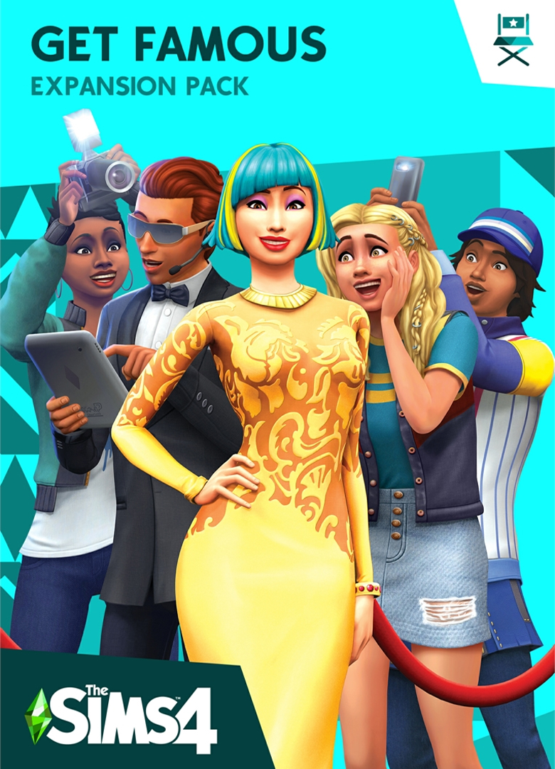 Обложка игры The Sims 4: Get Famous