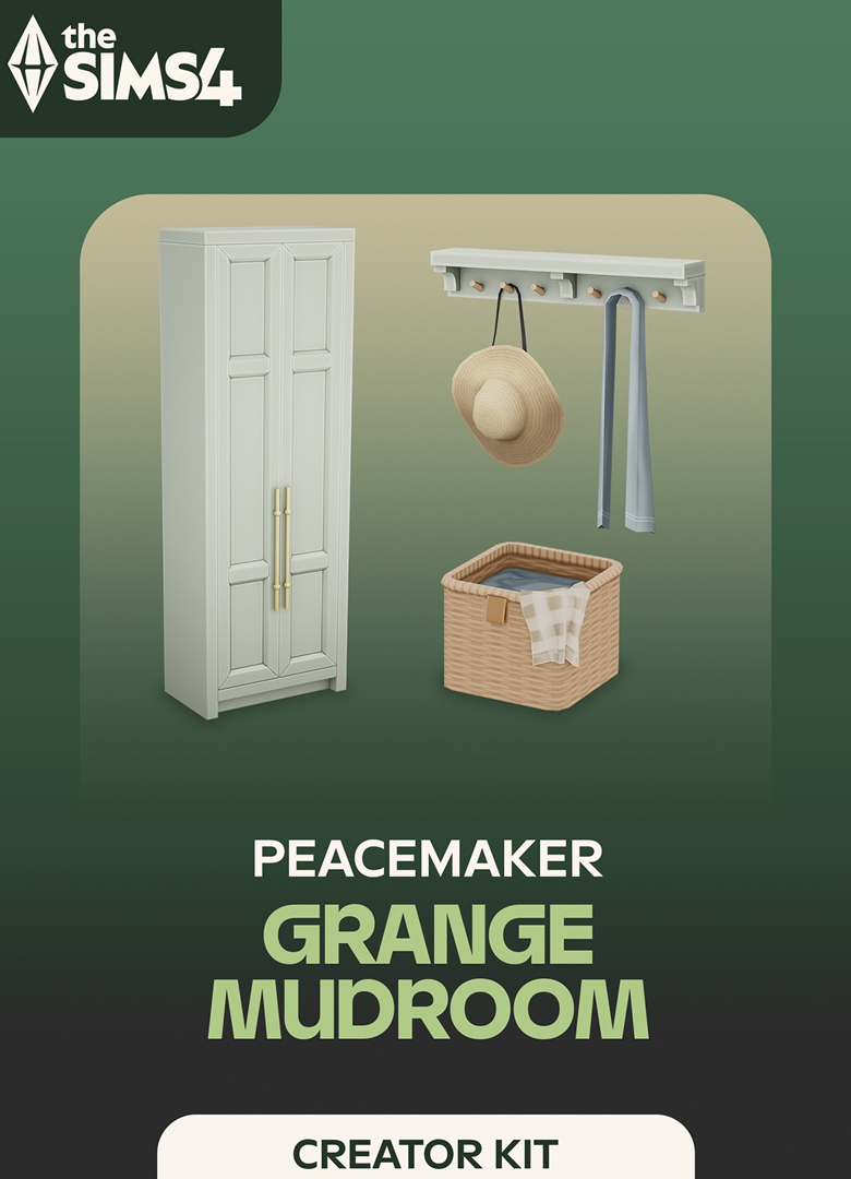 Обложка игры The Sims 4: Grange Mudroom