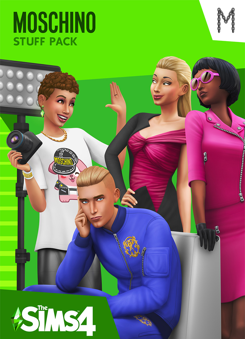 Обложка игры The Sims 4: Moschino
