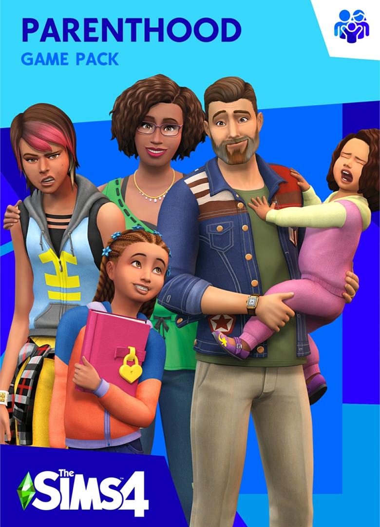 Обложка игры The Sims 4: Parenthood